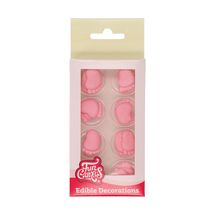 FunCakes Sugar decoration Baby feet Pink 16 Pieces